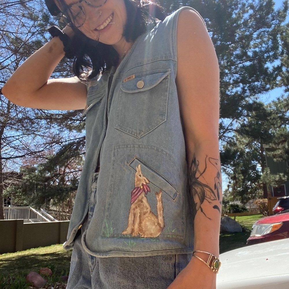 Denim Cowgirl Vest